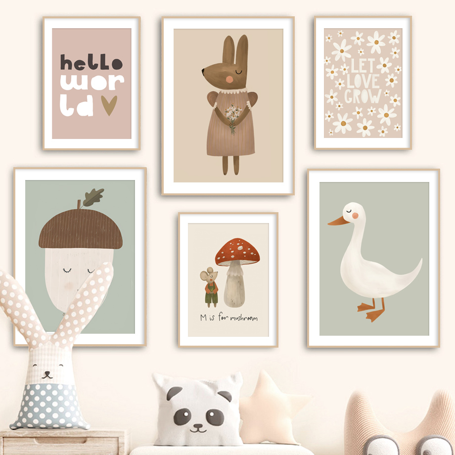 Resin Art For Kids - Nordyckie Retro Plakaty i Grafiki, Obrazy