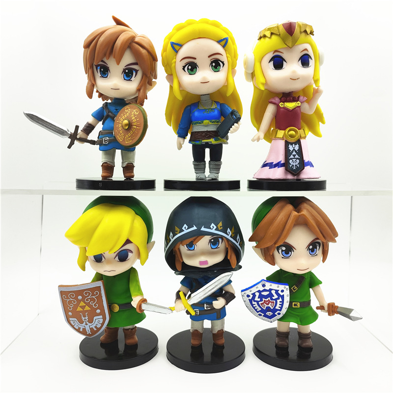Resin Art Zelda - 6 sztuk/zestaw legenda postaci z gry