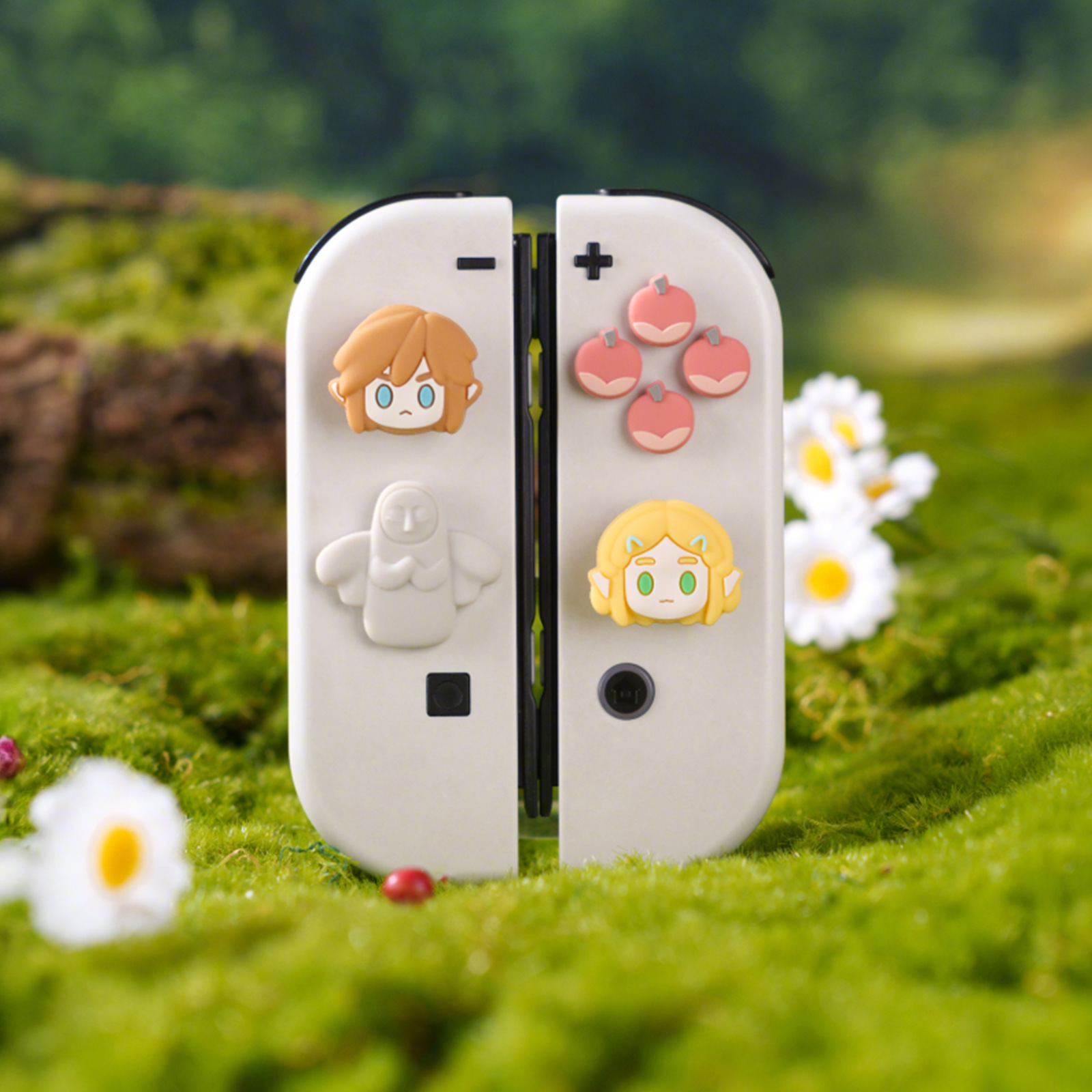 Resin Art Zelda - Miękka nakładka na gałki analogowe do