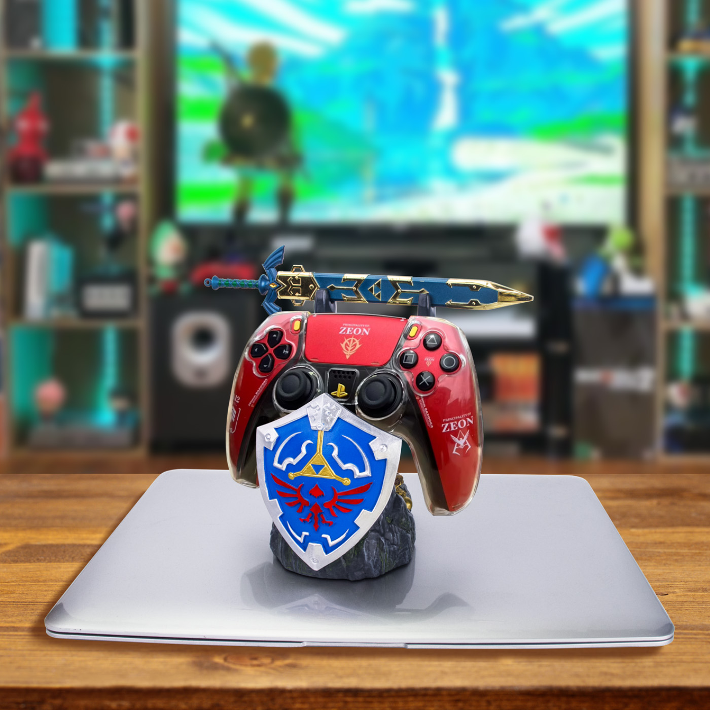 Stojak na konsolę The Legend o – Resin Art Zelda recenzja i cena