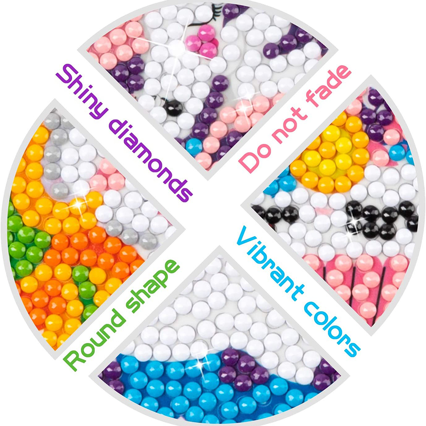 Diamentowe naklejki malarskie  – Resin Art For Kids recenzja i cena