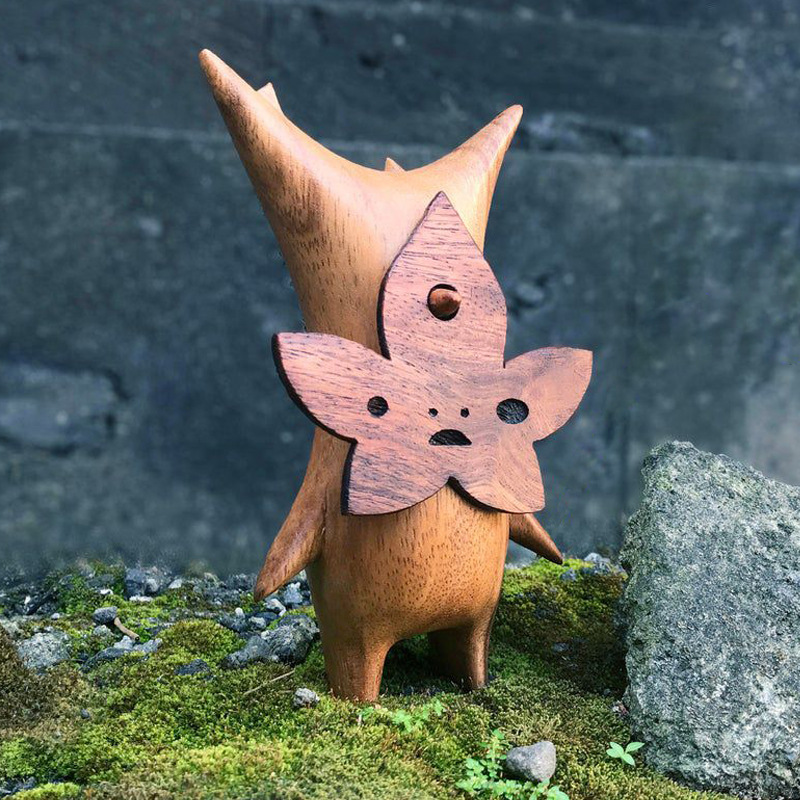 Drewniany posąg Koroka z żywic – Resin Art Zelda recenzja i cena