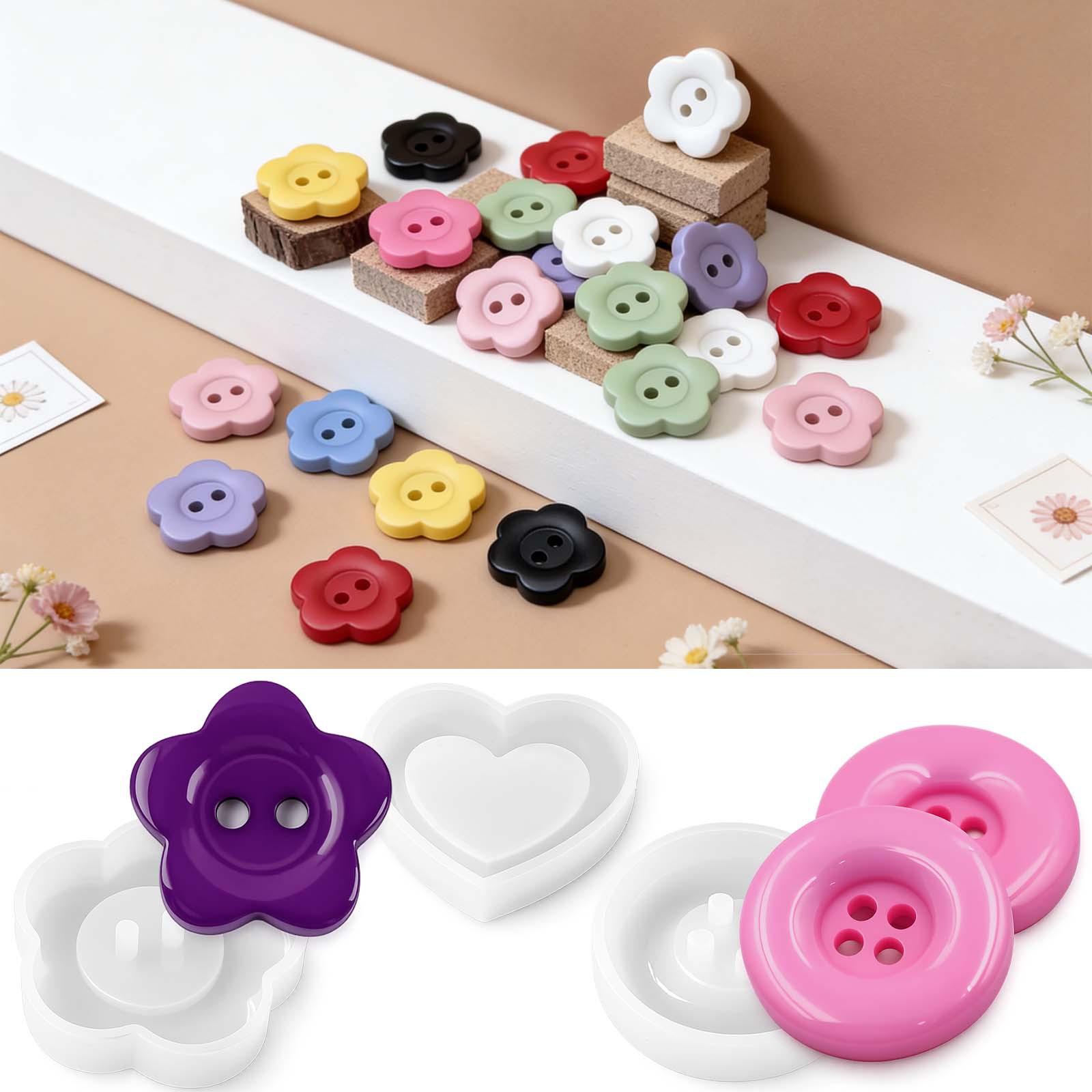 Forma silikonowa do żywicy DIY – Resin Art Heart recenzja i cena