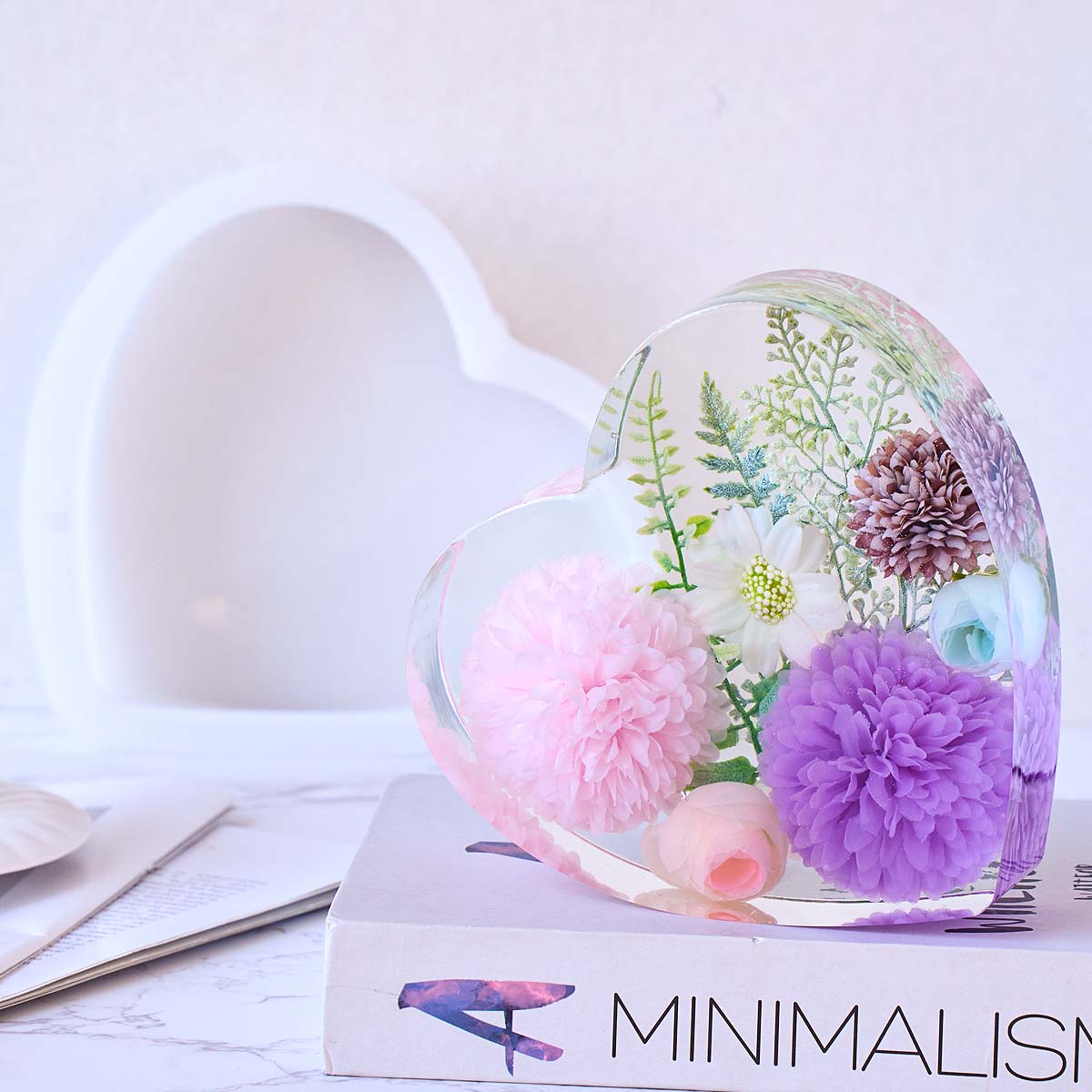 Forma silikonowa do odlewania  – Resin Art Heart recenzja i cena