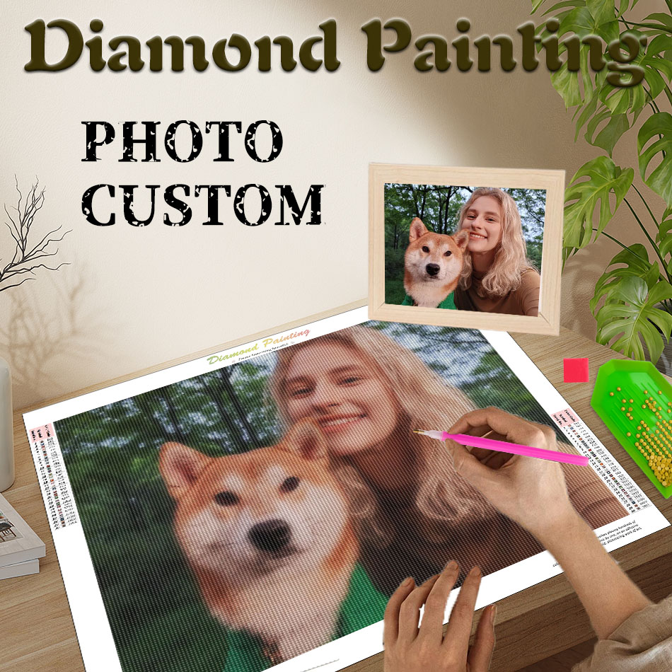 Obraz diamentowy PhotoCustom,  – Resin Art Gift For Wedding recenzja i cena
