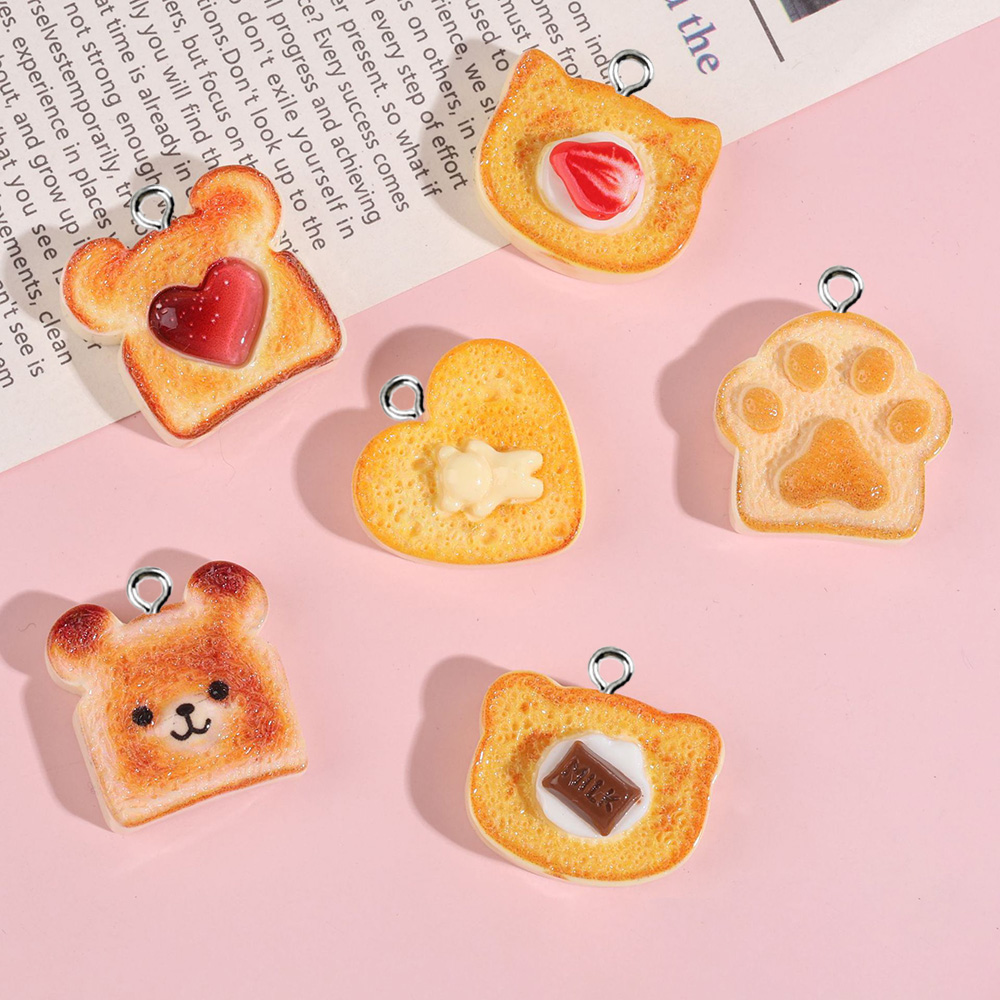10 szt. Zawieszki z żywicy w k – Resin Art Heart recenzja i cena