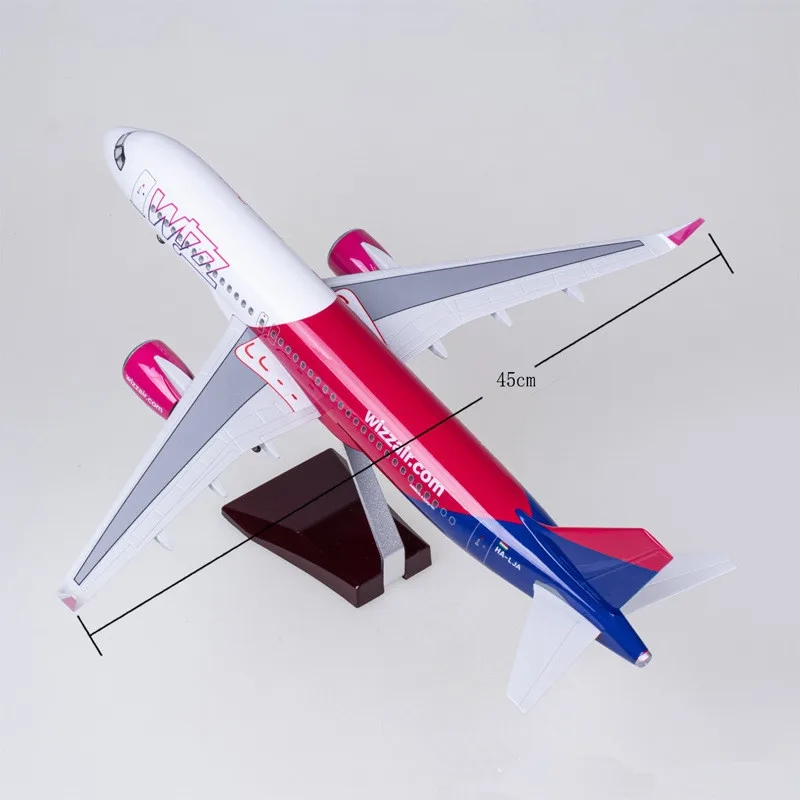 Model samolotu Wizzair 47cm 1/ – Resin Art For Kids recenzja i cena